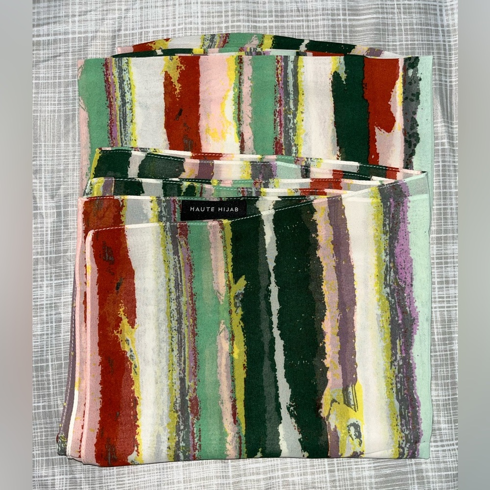 Haute Hijab Square Chiffon Scarf
